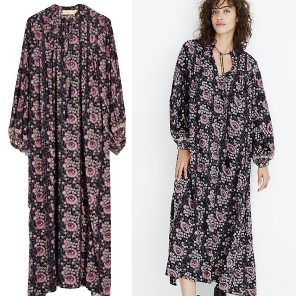 Lizzy Maxi in Violet Vintage Flowers from
Natalie Martin